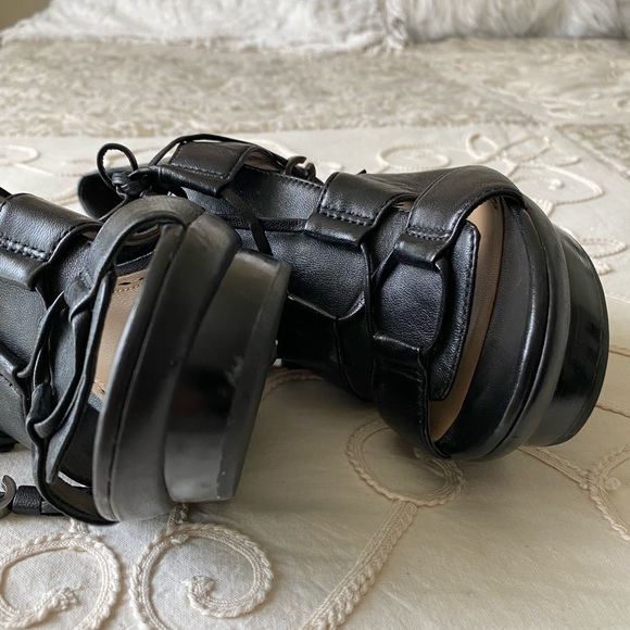 Coach Black Leather Platform Pump - Picture 7 of 8